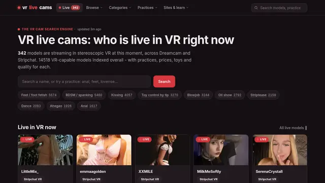 VRLiveCams preview